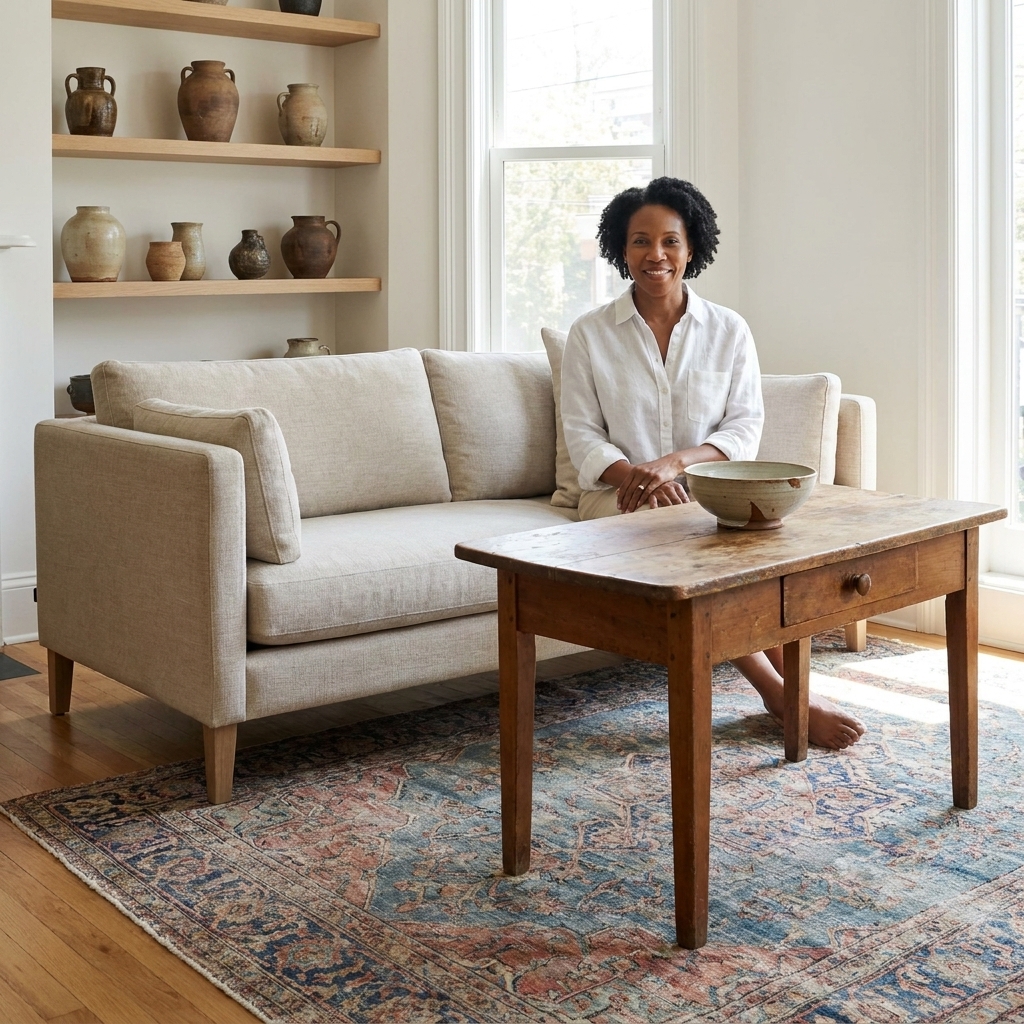 Mixing Vintage and Modern Without Clutter