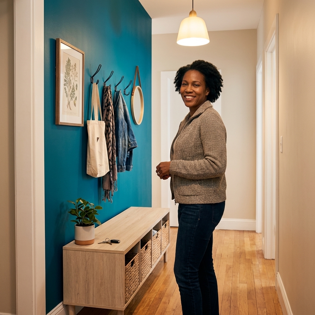 Entryway Makeover Ideas for Awkward Hallways