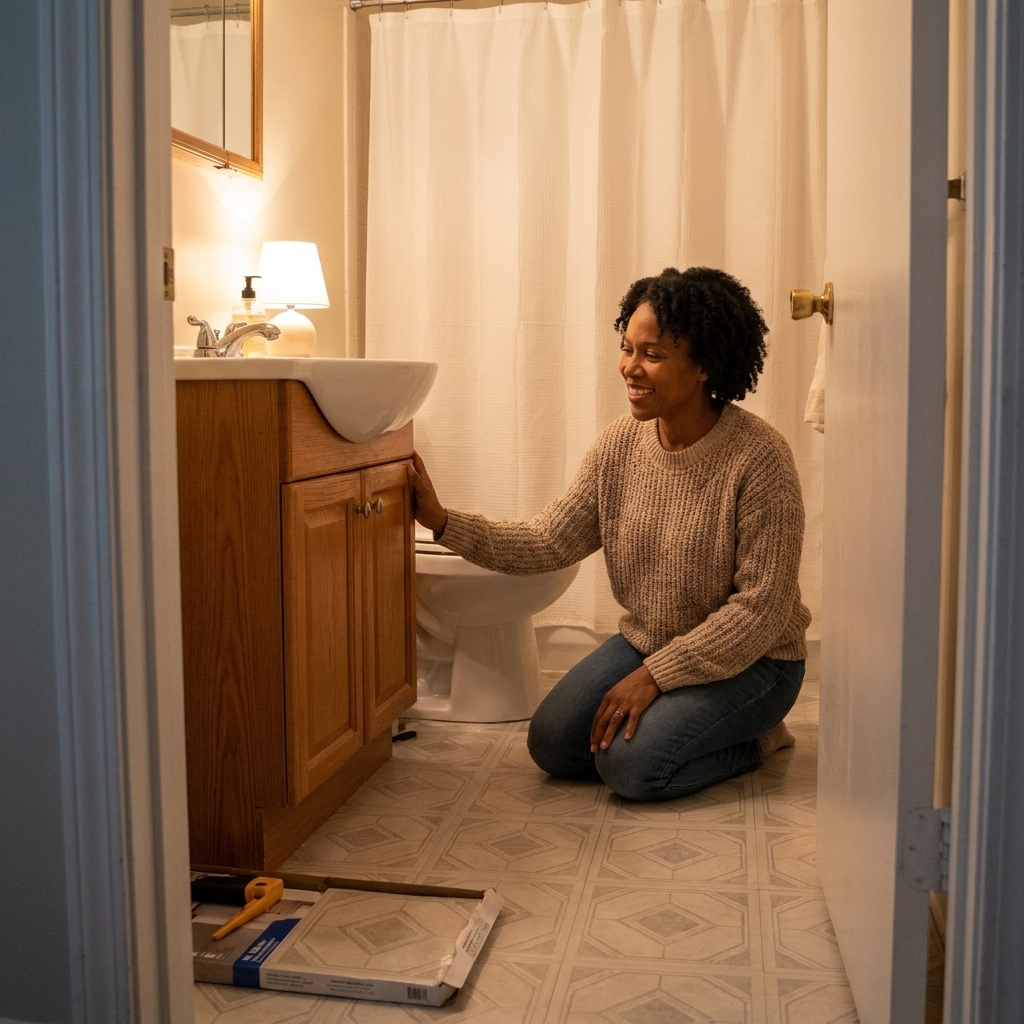 Renter-Friendly Bathroom Makeover: 10 Reversible Upgrades Under $100